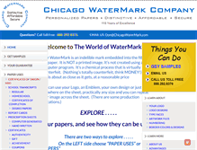 Tablet Screenshot of chicagowatermark.com